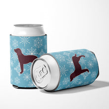 Load image into Gallery viewer, Winter Snowflake American Water Spaniel Can or Bottle Hugger BB3501CC
