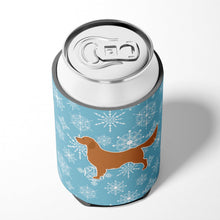 Load image into Gallery viewer, Winter Snowflake Golden Retriever Can or Bottle Hugger BB3504CC