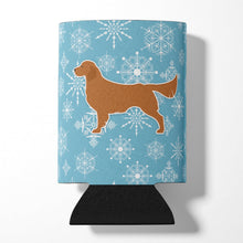 Load image into Gallery viewer, Winter Snowflake Golden Retriever Can or Bottle Hugger BB3504CC