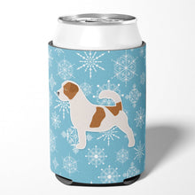 Load image into Gallery viewer, Winter Snowflake Jack Russell Terrier Can or Bottle Hugger BB3507CC