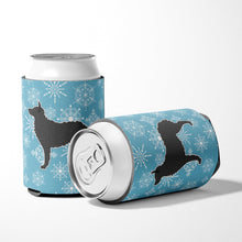 Load image into Gallery viewer, Winter Snowflake Croatian Sheepdog Can or Bottle Hugger BB3521CC