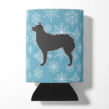 Load image into Gallery viewer, Winter Snowflake Croatian Sheepdog Can or Bottle Hugger BB3521CC