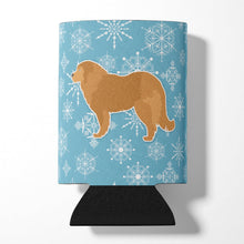 Load image into Gallery viewer, Winter Snowflake Caucasian Shepherd Dog Can or Bottle Hugger BB3525CC