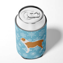 Load image into Gallery viewer, Winter Snowflake Central Asian Shepherd Dog Can or Bottle Hugger BB3528CC