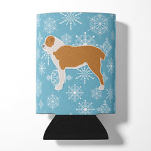 Load image into Gallery viewer, Winter Snowflake Central Asian Shepherd Dog Can or Bottle Hugger BB3528CC