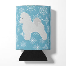 Load image into Gallery viewer, Winter Snowflake Bichon Frise Can or Bottle Hugger BB3545CC