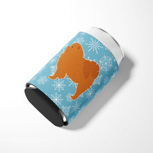Load image into Gallery viewer, Winter Snowflake Chow Chow Can or Bottle Hugger BB3551CC