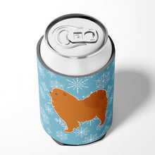 Load image into Gallery viewer, Winter Snowflake Chow Chow Can or Bottle Hugger BB3551CC