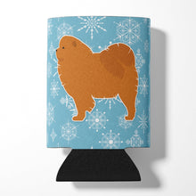 Load image into Gallery viewer, Winter Snowflake Chow Chow Can or Bottle Hugger BB3551CC