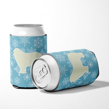 Load image into Gallery viewer, Winter Snowflake Komondor Can or Bottle Hugger BB3555CC
