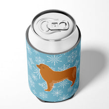 Load image into Gallery viewer, Winter Snowflake Leonberger Can or Bottle Hugger BB3558CC