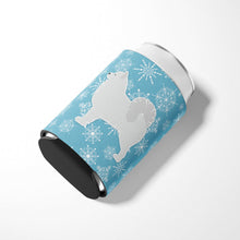 Load image into Gallery viewer, Winter Snowflake Samoyed Can or Bottle Hugger BB3559CC