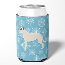 Load image into Gallery viewer, Winter Snowflake Dogo Argentino Can or Bottle Hugger BB3567CC
