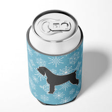 Load image into Gallery viewer, Winter Snowflake Giant Schnauzer Can or Bottle Hugger BB3573CC