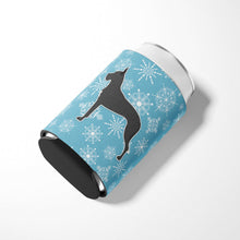 Load image into Gallery viewer, Winter Snowflake Great Dane Can or Bottle Hugger BB3575CC