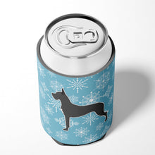 Load image into Gallery viewer, Winter Snowflake Great Dane Can or Bottle Hugger BB3575CC