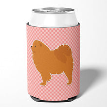 Load image into Gallery viewer, Chow Chow Checkerboard Pink Can or Bottle Hugger BB3651CC