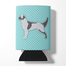 Load image into Gallery viewer, English Setter  Checkerboard Blue Can or Bottle Hugger BB3681CC