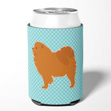 Load image into Gallery viewer, Chow Chow Checkerboard Blue Can or Bottle Hugger BB3751CC