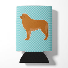 Load image into Gallery viewer, Leonberger Checkerboard Blue Can or Bottle Hugger BB3758CC