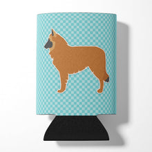 Load image into Gallery viewer, Belgian Shepherd Checkerboard Blue Can or Bottle Hugger BB3761CC