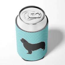 Load image into Gallery viewer, Newfoundland Checkerboard Blue Can or Bottle Hugger BB3764CC