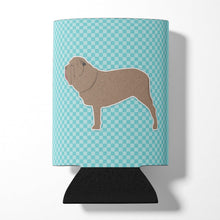 Load image into Gallery viewer, Neapolitan Mastiff Checkerboard Blue Can or Bottle Hugger BB3765CC