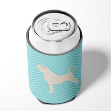 Load image into Gallery viewer, Anatolian Shepherd Checkerboard Blue Can or Bottle Hugger BB3777CC