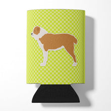 Load image into Gallery viewer, Central Asian Shepherd Dog Checkerboard Green Can or Bottle Hugger BB3828CC