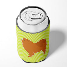 Load image into Gallery viewer, Chow Chow Checkerboard Green Can or Bottle Hugger BB3851CC