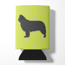 Load image into Gallery viewer, Newfoundland Checkerboard Green Can or Bottle Hugger BB3864CC
