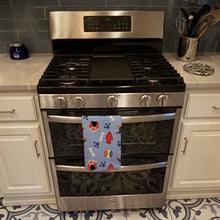 Load image into Gallery viewer, Welsh Terrier Dog House Collection Kitchen Towel – Artistic Dish Towel for Everyday Use BB3885KTWL