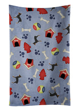 Load image into Gallery viewer, Toy Fox Terrier Dog House Collection Kitchen Towel – Artistic Dish Towel for Everyday Use BB3887KTWL