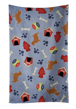 Load image into Gallery viewer, Norfolk Terrier Dog House Collection Kitchen Towel – Artistic Dish Towel for Everyday Use BB3909KTWL