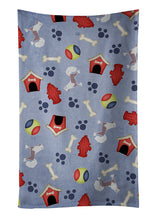 Load image into Gallery viewer, Chinese Crested Dog House Collection Kitchen Towel – Artistic Dish Towel for Everyday Use BB3943KTWL