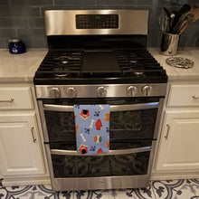 Load image into Gallery viewer, Chow  Dog House Collection Kitchen Towel – Artistic Dish Towel for Everyday Use BB3951KTWL