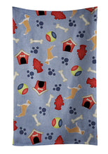 Load image into Gallery viewer, Staffordshire Bull Terrier Dog House Collection Kitchen Towel – Artistic Dish Towel for Everyday Use BB3954KTWL