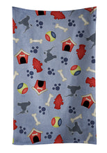 Load image into Gallery viewer, Portuguese Water Dog Dog House Collection Kitchen Towel – Artistic Dish Towel for Everyday Use BB3968KTWL