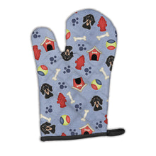 Load image into Gallery viewer, Dog House Collection Smooth Black and Tan Dachshund Oven Mitt BB3994OVMT