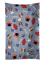 Load image into Gallery viewer, Dog House Collection Boxer Kitchen Towel – Artistic Dish Towel for Everyday Use BB4002KTWL