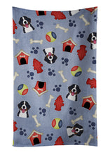 Load image into Gallery viewer, Dog House Collection Bernese Mountain Dog Kitchen Towel – Artistic Dish Towel for Everyday Use BB4016KTWL