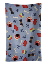 Load image into Gallery viewer, Dog House Collection Doberman Kitchen Towel – Artistic Dish Towel for Everyday Use BB4024KTWL