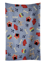 Load image into Gallery viewer, Dog House Collection Longhair Black  Tan Chihuahua #2 Kitchen Towel – Artistic Dish Towel for Everyday Use BB4062KTWL