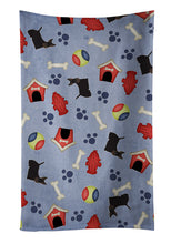 Load image into Gallery viewer, Dog House Collection Scottish Terrier Kitchen Towel – Artistic Dish Towel for Everyday Use BB4117KTWL