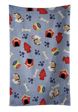 Load image into Gallery viewer, Dog House Collection Sheltie Shetland Sheepdog Kitchen Towel – Artistic Dish Towel for Everyday Use BB4118KTWL
