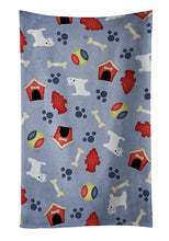 Load image into Gallery viewer, Dog House Collection West Highland White Terrier Kitchen Towel – Artistic Dish Towel for Everyday Use BB4126KTWL