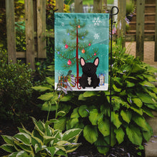 Load image into Gallery viewer, Merry Christmas Tree French Bulldog Brindle Garden Flag - Outdoor Decorative Yard Flag BB4134GF