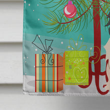 Load image into Gallery viewer, Merry Christmas Tree Lowchen Flag Canvas House Size BB4144CHF