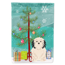 Load image into Gallery viewer, Merry Christmas Tree Lowchen Flag Canvas House Size BB4144CHF