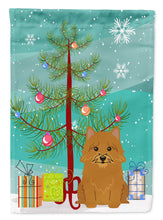 Load image into Gallery viewer, Merry Christmas Tree Norwich Terrier Garden Flag - Outdoor Decorative Yard Flag BB4145GF